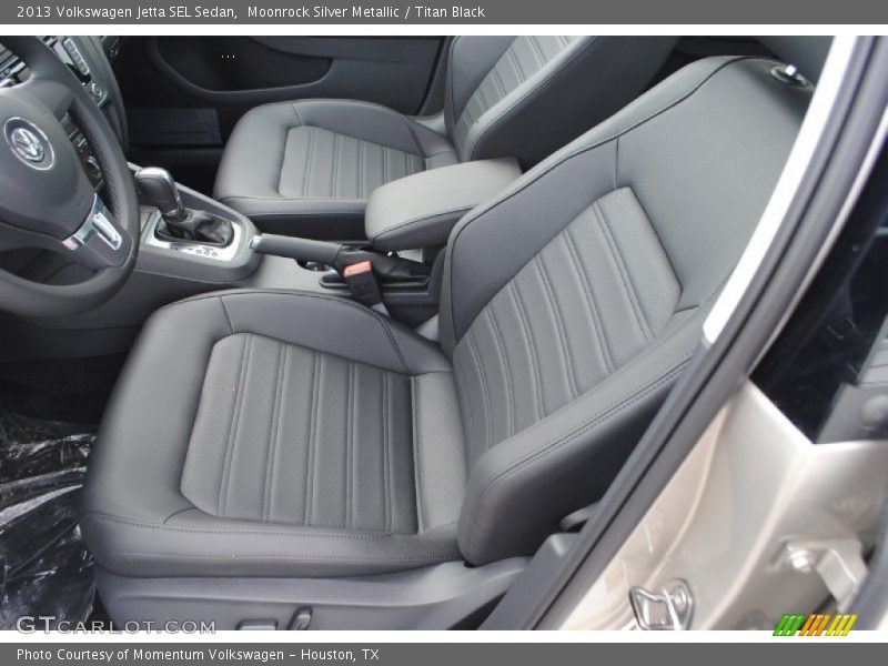 Moonrock Silver Metallic / Titan Black 2013 Volkswagen Jetta SEL Sedan