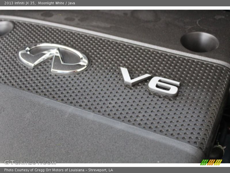 Moonlight White / Java 2013 Infiniti JX 35