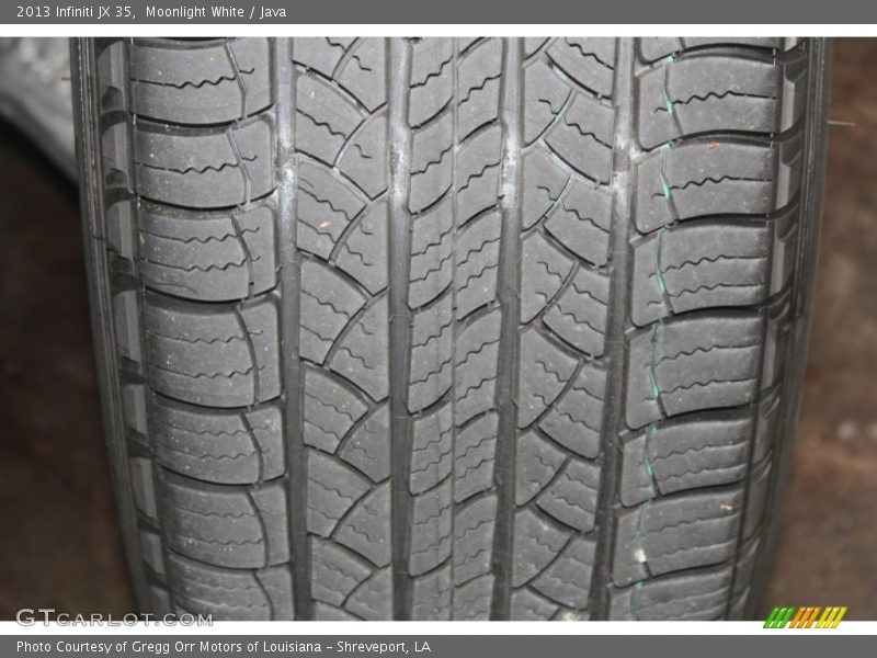 Moonlight White / Java 2013 Infiniti JX 35