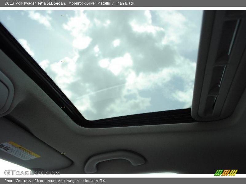 Moonrock Silver Metallic / Titan Black 2013 Volkswagen Jetta SEL Sedan