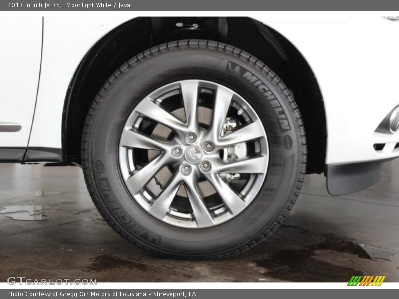 Moonlight White / Java 2013 Infiniti JX 35