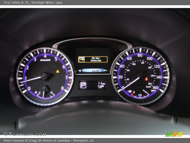 Moonlight White / Java 2013 Infiniti JX 35