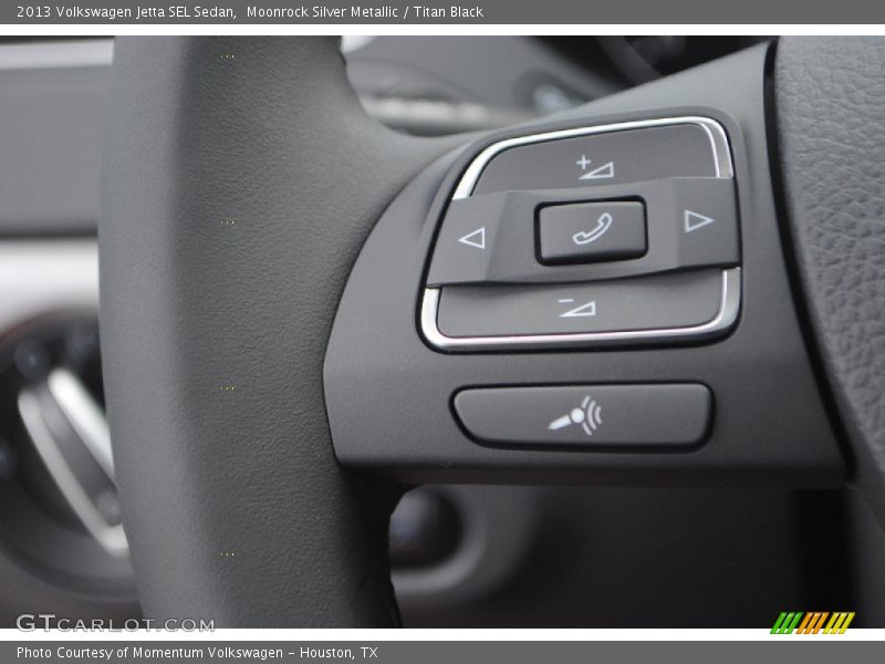 Moonrock Silver Metallic / Titan Black 2013 Volkswagen Jetta SEL Sedan