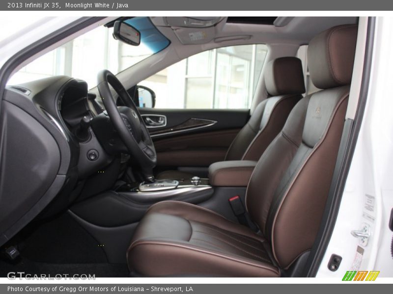Moonlight White / Java 2013 Infiniti JX 35