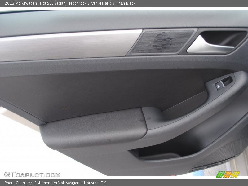 Moonrock Silver Metallic / Titan Black 2013 Volkswagen Jetta SEL Sedan