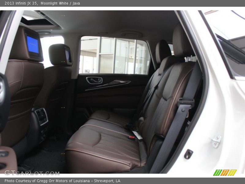 Moonlight White / Java 2013 Infiniti JX 35