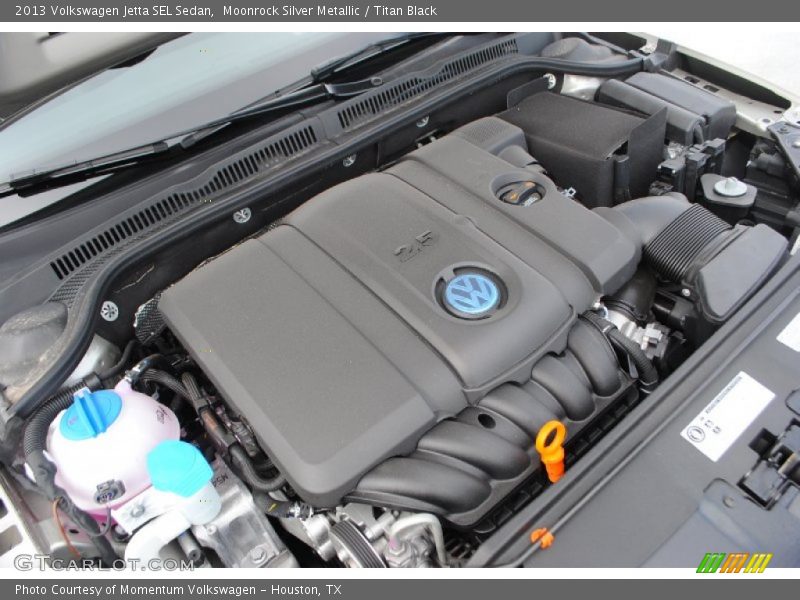Moonrock Silver Metallic / Titan Black 2013 Volkswagen Jetta SEL Sedan