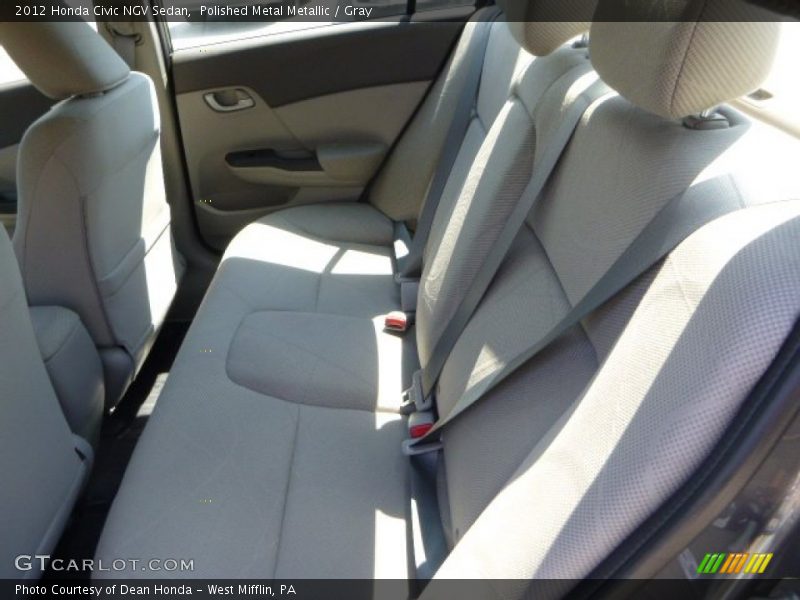 Polished Metal Metallic / Gray 2012 Honda Civic NGV Sedan