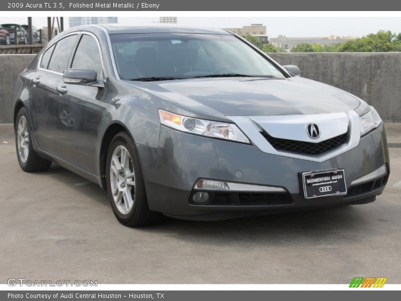 Polished Metal Metallic / Ebony 2009 Acura TL 3.5