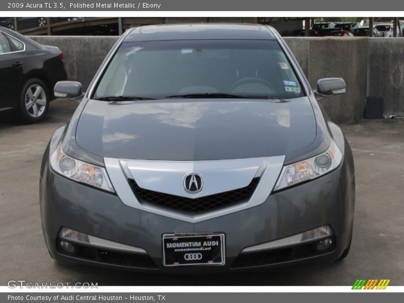 Polished Metal Metallic / Ebony 2009 Acura TL 3.5