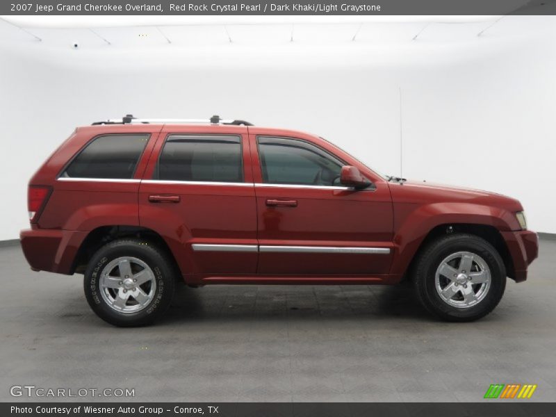  2007 Grand Cherokee Overland Red Rock Crystal Pearl