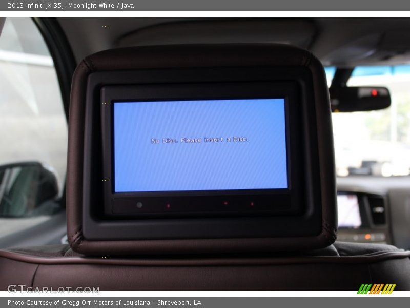 Moonlight White / Java 2013 Infiniti JX 35