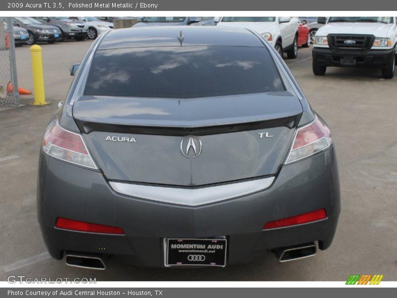 Polished Metal Metallic / Ebony 2009 Acura TL 3.5