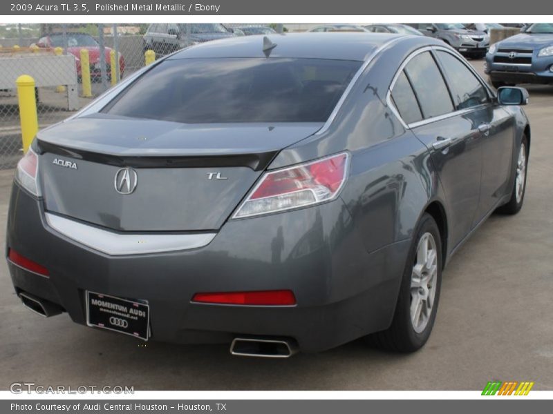 Polished Metal Metallic / Ebony 2009 Acura TL 3.5