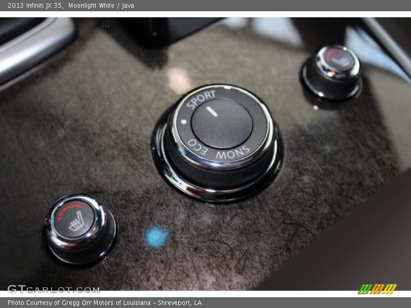 Moonlight White / Java 2013 Infiniti JX 35