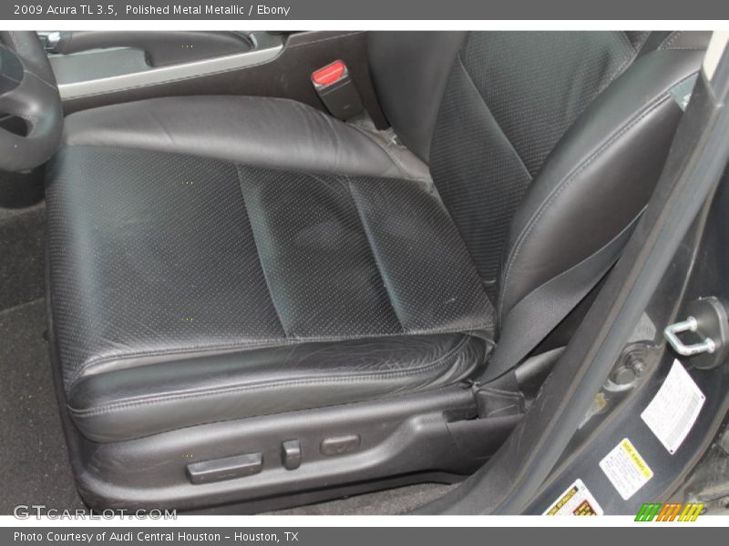 Polished Metal Metallic / Ebony 2009 Acura TL 3.5