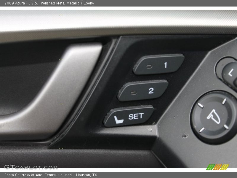 Polished Metal Metallic / Ebony 2009 Acura TL 3.5