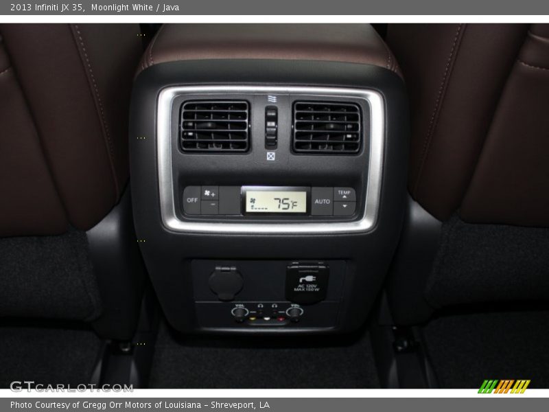 Moonlight White / Java 2013 Infiniti JX 35