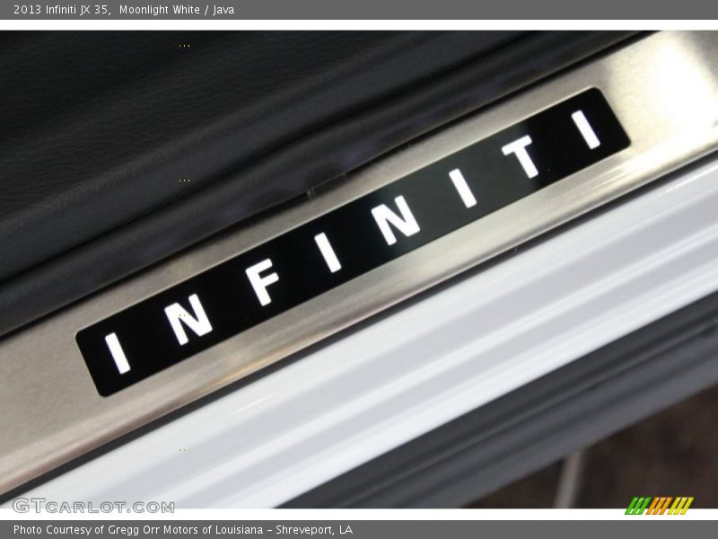 Moonlight White / Java 2013 Infiniti JX 35