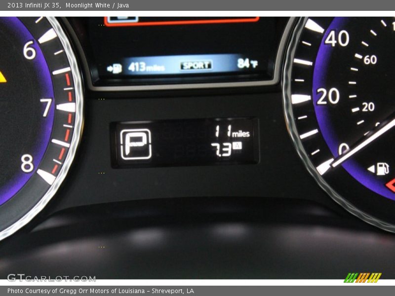 Moonlight White / Java 2013 Infiniti JX 35