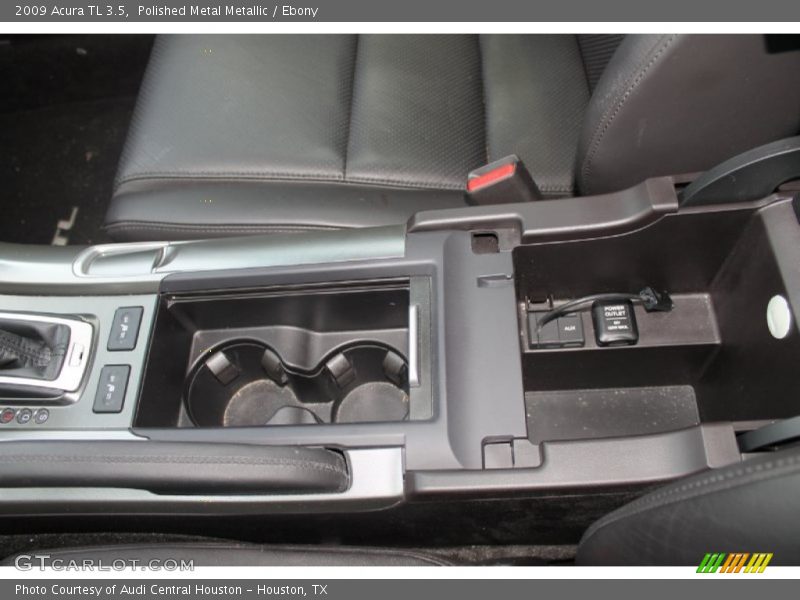 Polished Metal Metallic / Ebony 2009 Acura TL 3.5