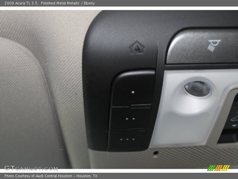 Polished Metal Metallic / Ebony 2009 Acura TL 3.5