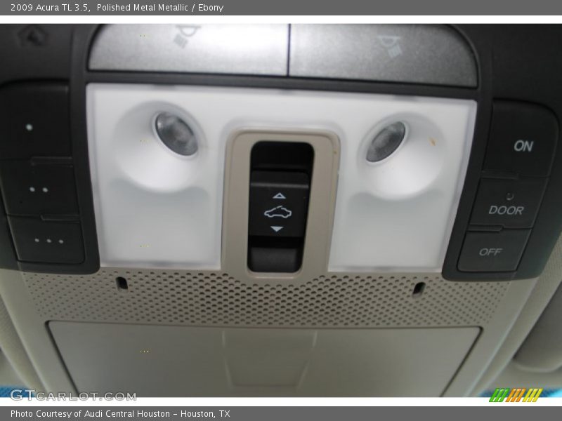Polished Metal Metallic / Ebony 2009 Acura TL 3.5