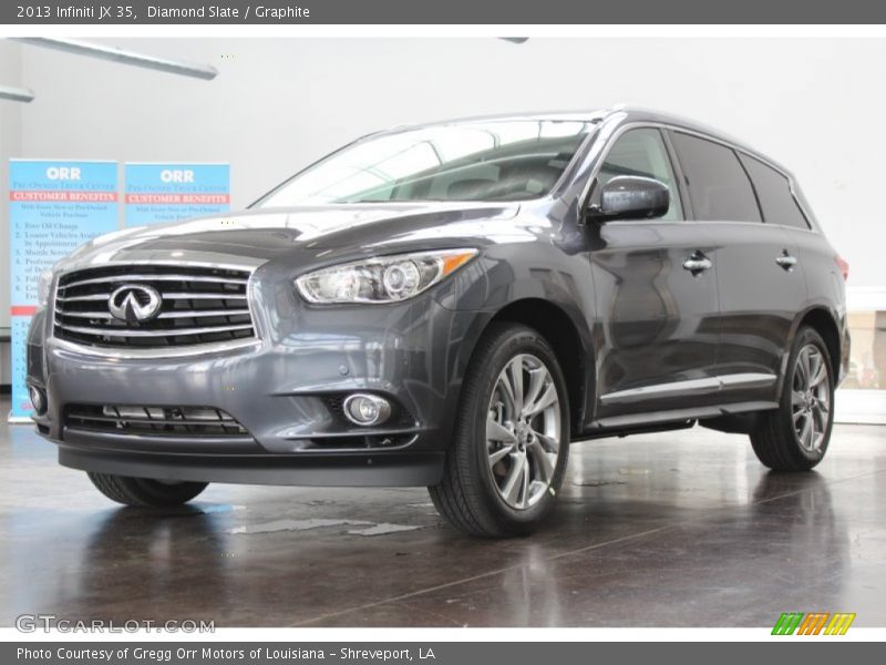 Diamond Slate / Graphite 2013 Infiniti JX 35
