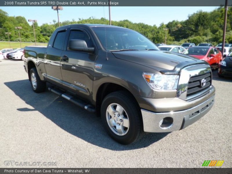 Pyrite Mica / Beige 2008 Toyota Tundra SR5 TRD Double Cab 4x4