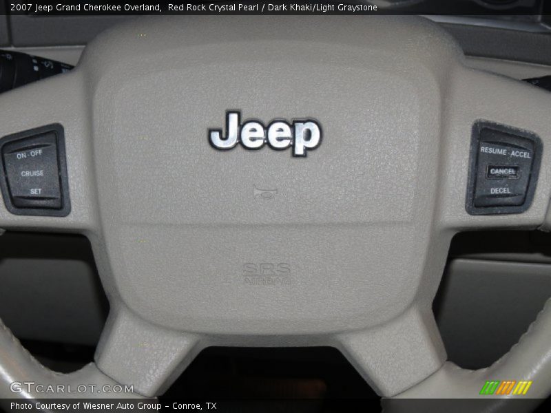 Controls of 2007 Grand Cherokee Overland