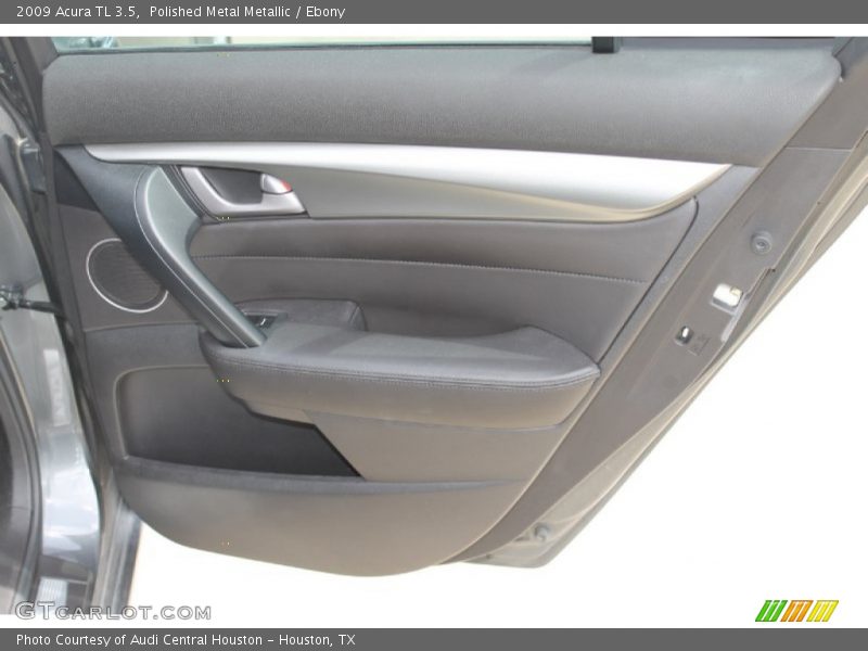 Polished Metal Metallic / Ebony 2009 Acura TL 3.5