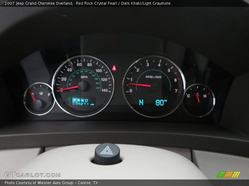  2007 Grand Cherokee Overland Overland Gauges