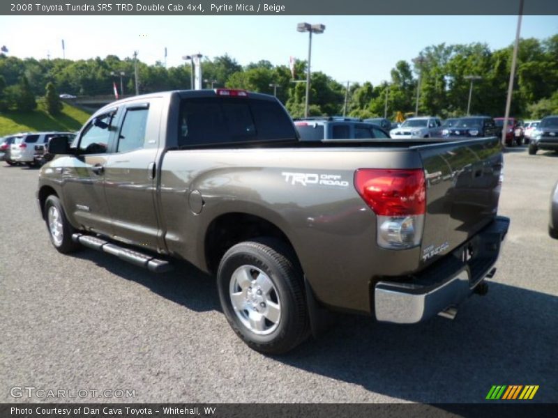 Pyrite Mica / Beige 2008 Toyota Tundra SR5 TRD Double Cab 4x4