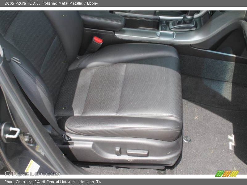 Polished Metal Metallic / Ebony 2009 Acura TL 3.5