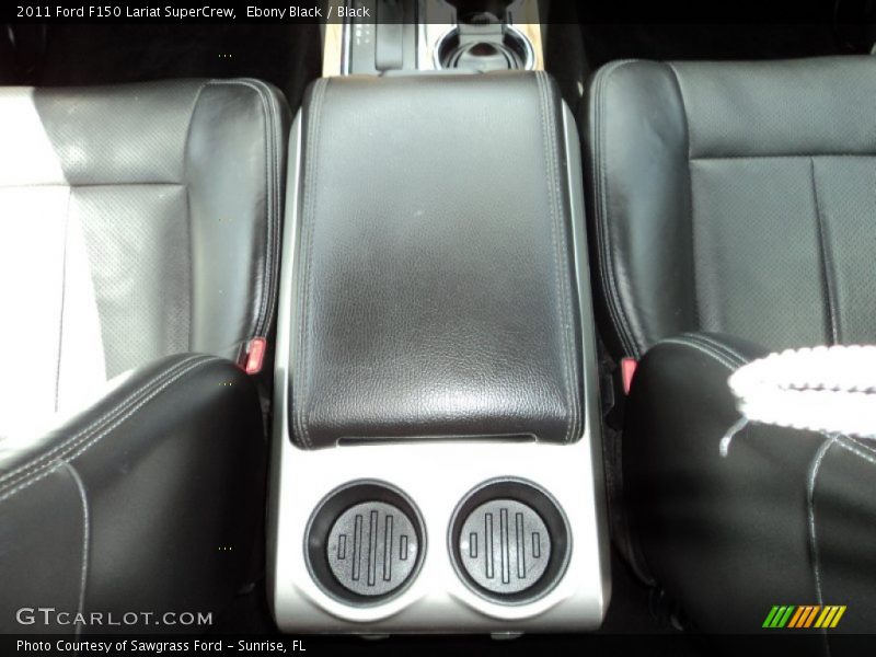 Ebony Black / Black 2011 Ford F150 Lariat SuperCrew