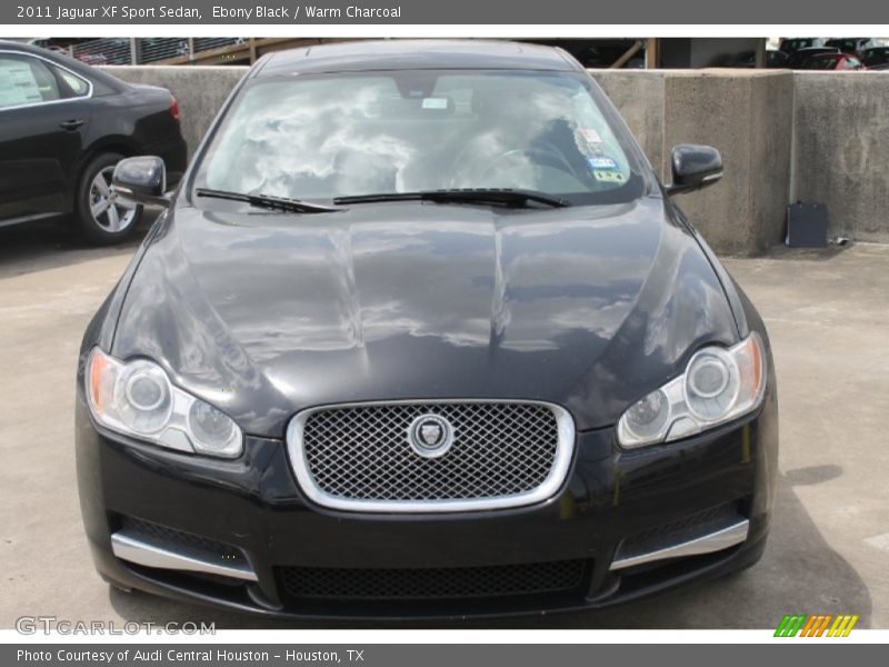 Ebony Black / Warm Charcoal 2011 Jaguar XF Sport Sedan