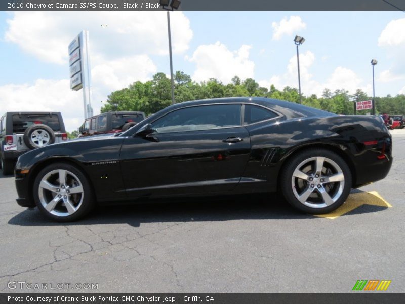 Black / Black 2010 Chevrolet Camaro SS/RS Coupe