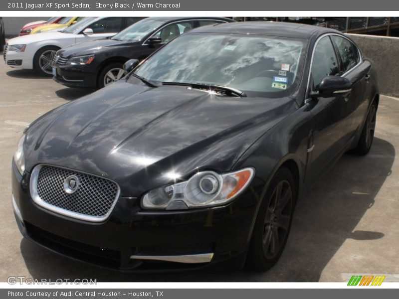 Ebony Black / Warm Charcoal 2011 Jaguar XF Sport Sedan