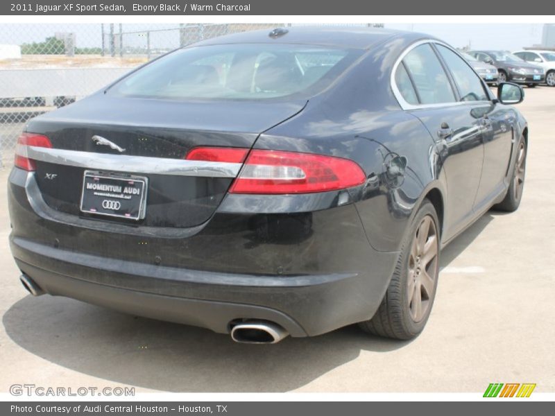 Ebony Black / Warm Charcoal 2011 Jaguar XF Sport Sedan