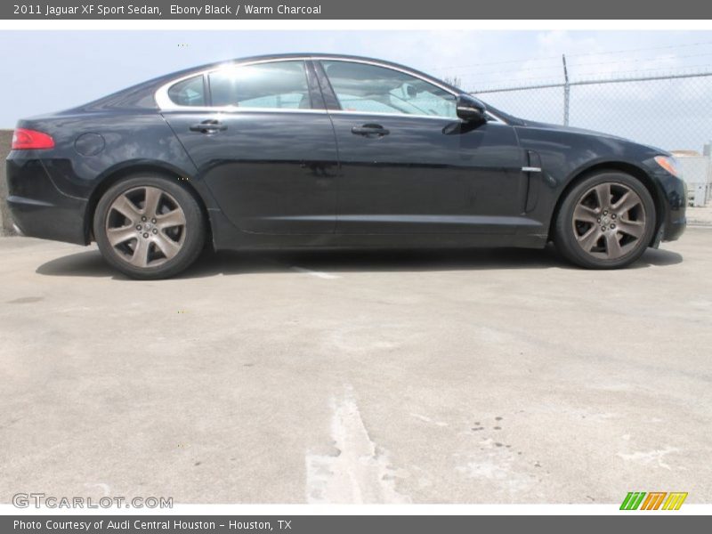 Ebony Black / Warm Charcoal 2011 Jaguar XF Sport Sedan