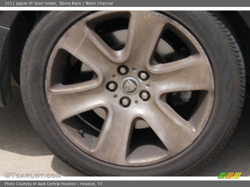 Ebony Black / Warm Charcoal 2011 Jaguar XF Sport Sedan