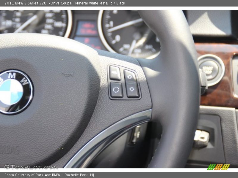 Mineral White Metallic / Black 2011 BMW 3 Series 328i xDrive Coupe