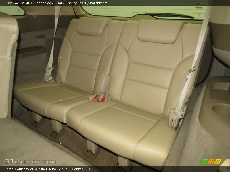 Dark Cherry Pearl / Parchment 2009 Acura MDX Technology