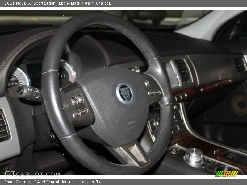 Ebony Black / Warm Charcoal 2011 Jaguar XF Sport Sedan