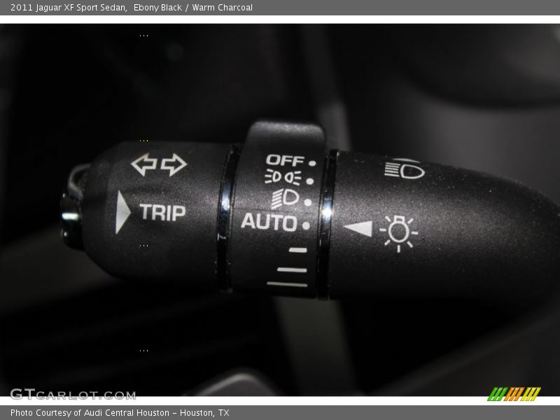 Ebony Black / Warm Charcoal 2011 Jaguar XF Sport Sedan