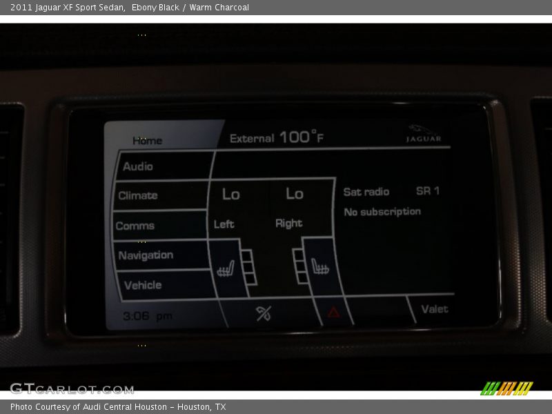 Ebony Black / Warm Charcoal 2011 Jaguar XF Sport Sedan