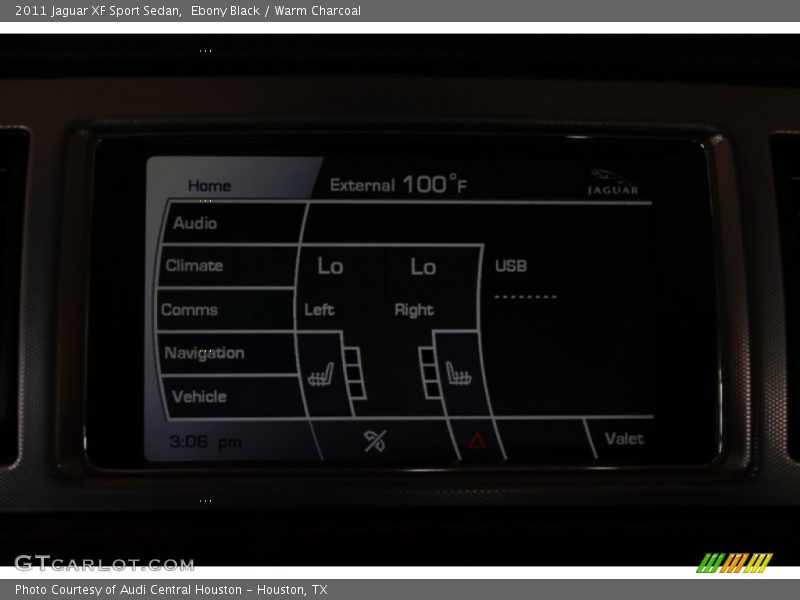 Ebony Black / Warm Charcoal 2011 Jaguar XF Sport Sedan