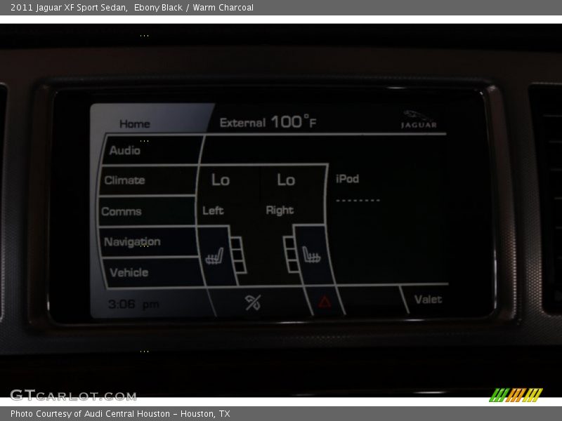 Ebony Black / Warm Charcoal 2011 Jaguar XF Sport Sedan