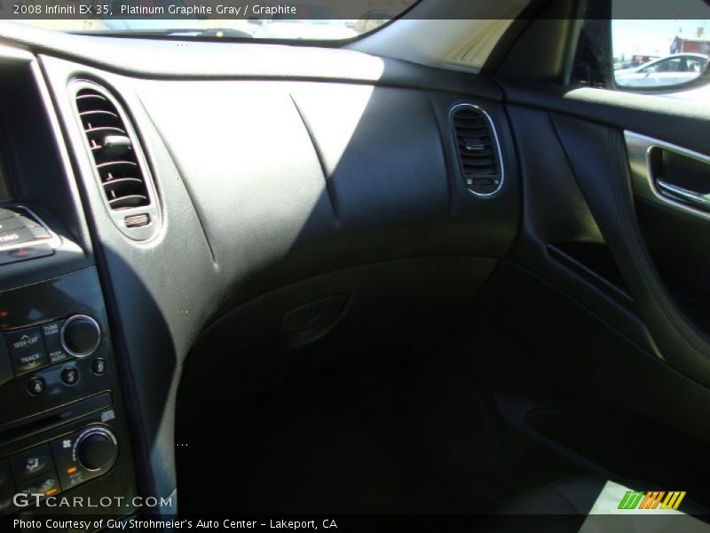 Platinum Graphite Gray / Graphite 2008 Infiniti EX 35