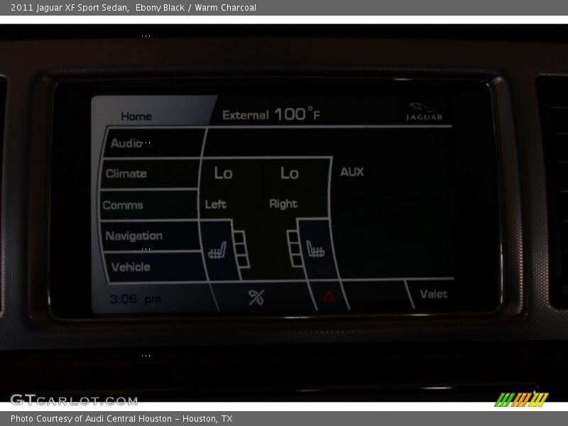 Ebony Black / Warm Charcoal 2011 Jaguar XF Sport Sedan